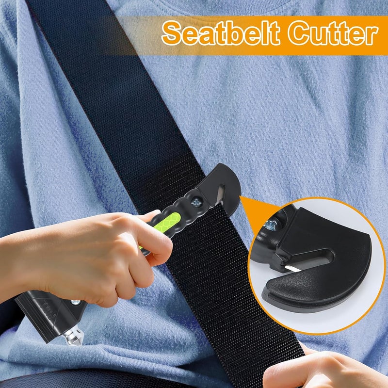 Yiader Store Car Window Breaker Tool, 2-in-1 Emergency Escape Tool with Window Breaker and Seat Belt Cutter, Safety Emergency Car Escape Tool for Car - Image 4